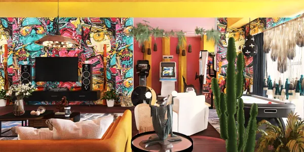 Living room + recreation 