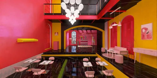 Barbie Pink Restaurant 