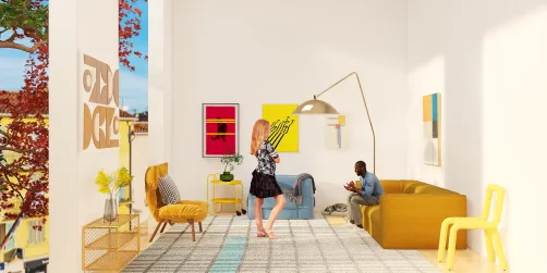 livingroom in Lisbon
