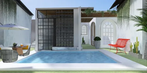 Mini casas con piscina