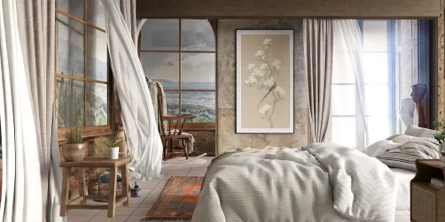 Habitación en casa de campo 