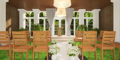 Indoor/ Outdoor Wedding✨