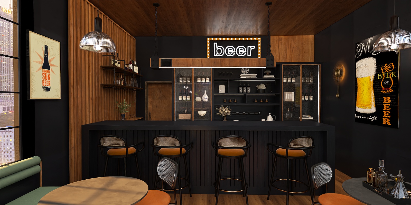 Espacio de Cerveza Moderna