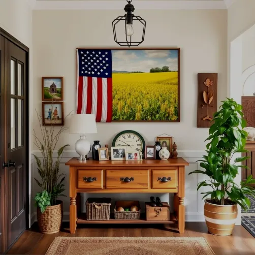 Charming Americana Entrance