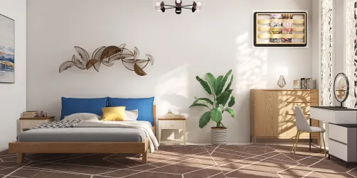 Bedroom for a teenager girl 