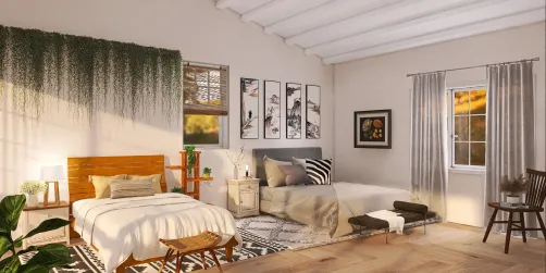 Opposite Twins Room