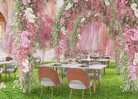 Bloom Restaurant  Design Rendering
