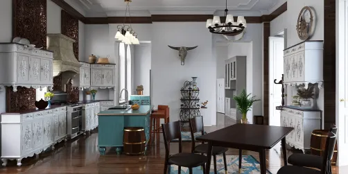 farmhouse kitchen 