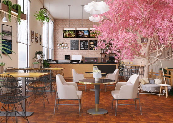 A perfect place for your next brunch!  Design Rendering