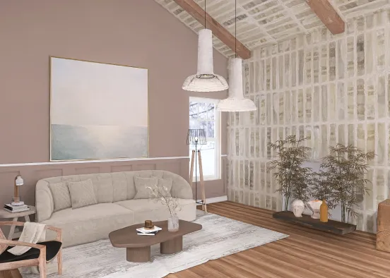 An livingroom...  Design Rendering