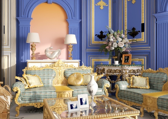 😂Old aristocratic decor  Design Rendering