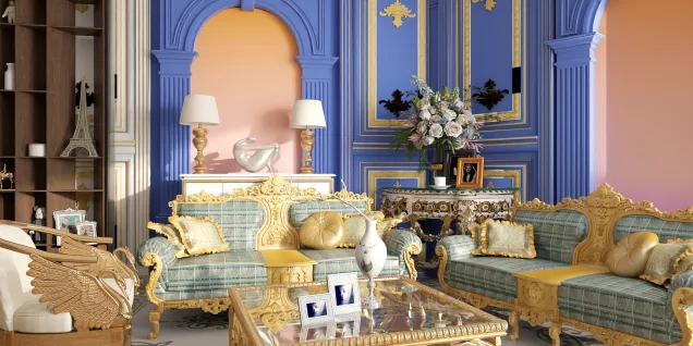😂Old aristocratic decor 