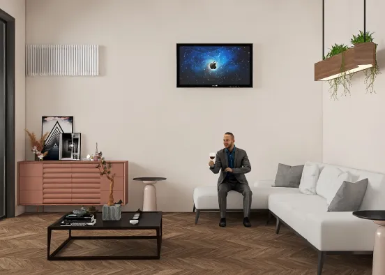pretty nice living room  Design Rendering