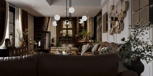 The Cozy Contemporary Hub