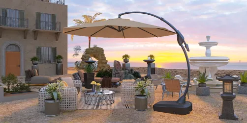 Terraza de casa