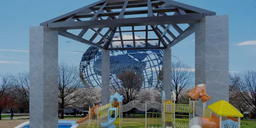 Remnants of NYC's Worlds Fair