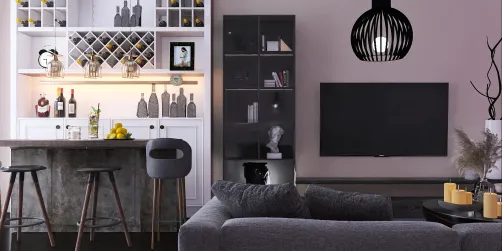 Home entertainment area