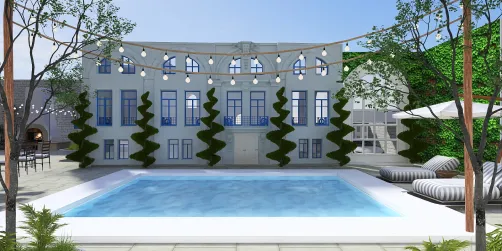 Pool house
