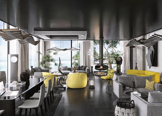 Seaside villa 🤍 Design Rendering