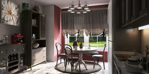 My cozy kitchen 