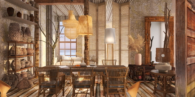Wabi Sabi Dining Room