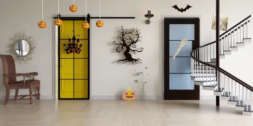 creepy style home design👻!!just for fun..