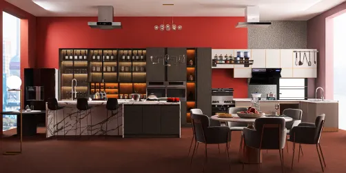 luxurious kitchen 