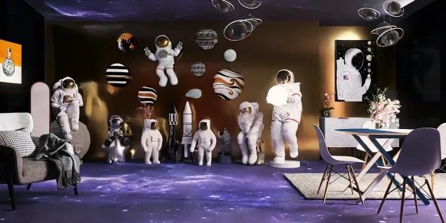 NASA Inspired Dining Room