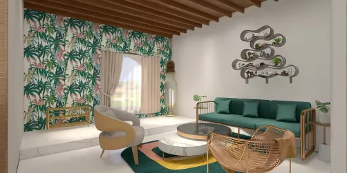 Art nouveau style inspired design 