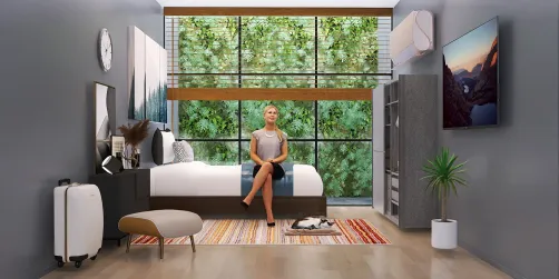 kamar tidur natural 
