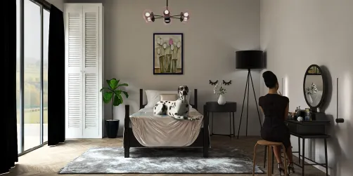 bedroom black🖤