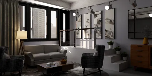 Neutral urban Apartment 
