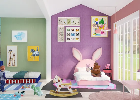 Kids room!!!😁 Design Rendering