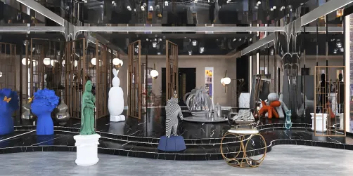 Tienda de arte.
