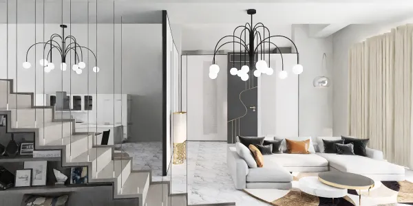 Professional interior design created with Homestyler 3D design software