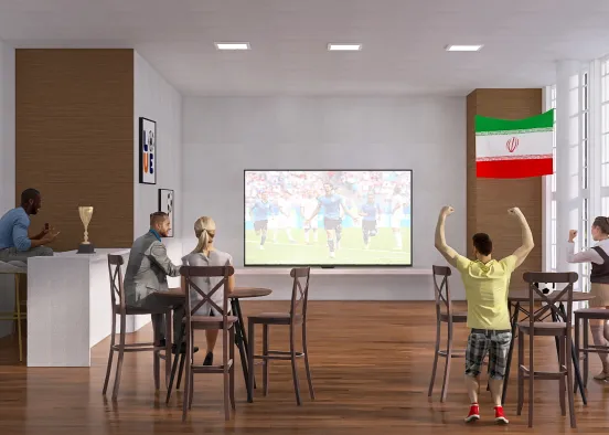 World Cup 2022
Iran’s fans✌🏻 Design Rendering