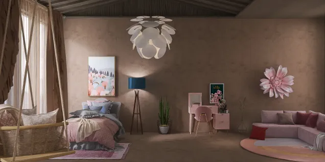 Another pink teen room