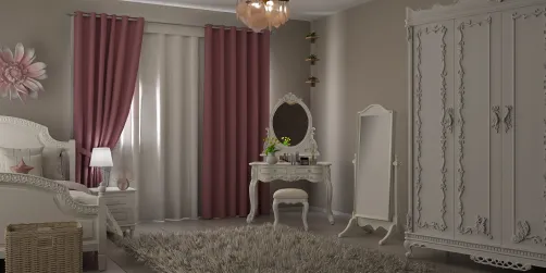 Bedroom pink