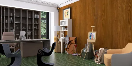 office of a painter
