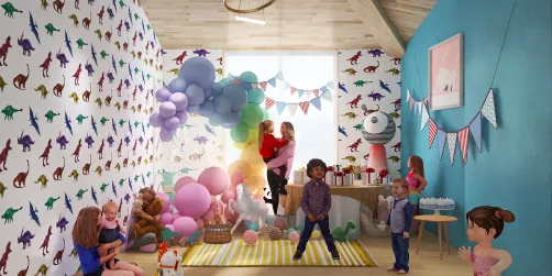 Dinosaur party!