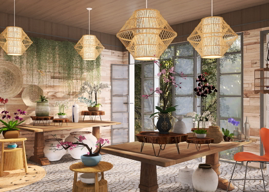 The Orchid Room Design Rendering
