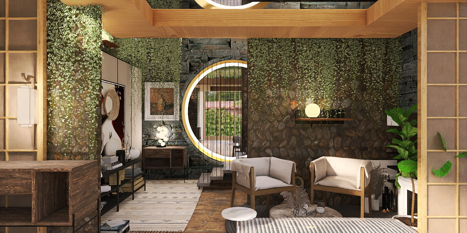 Zen Art Deco Room  🧙🏼‍♂️