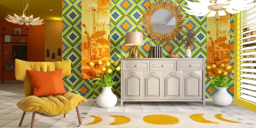 Tri color room