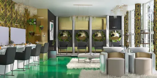 Hairdresser salon 