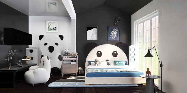 Panda Themed Room 🐼