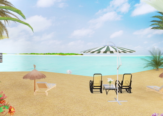 the beach Design Rendering