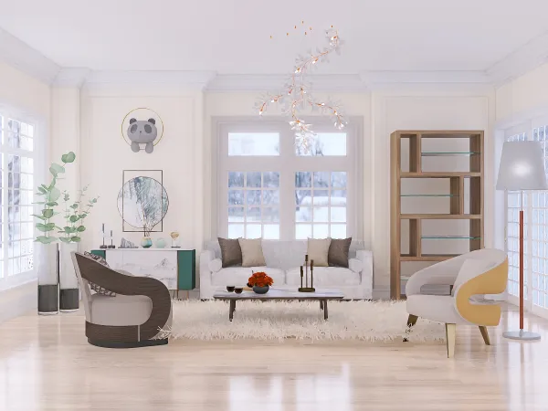 Professional interior design created with Homestyler 3D design software