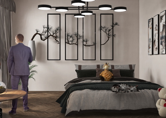 Bedroom Interior design 🌼🍁 Design Rendering