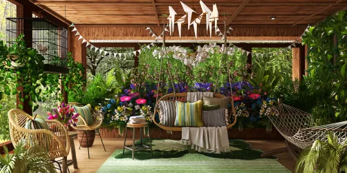 Botanist's dream window garden 🌺🌼🌹