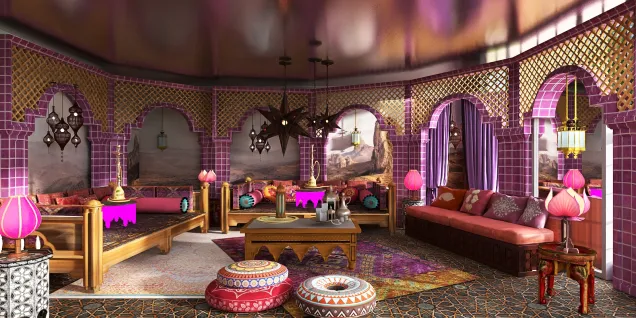 I love Moroccan decor!  😂😂